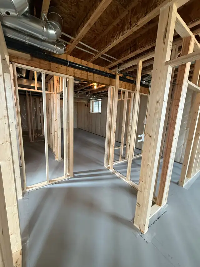 Solid Framing & Drywall for Your Basement Renovation65729279325698124