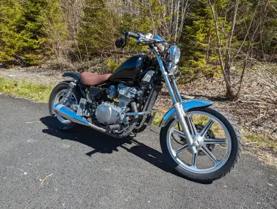 Kawasaki Bobber - Runs like a deer. 30,xxx KMs. Rebuilt Engine (160+ PSI compression) Rebuilt Transm...