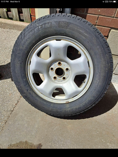 Four: Michelin Latitude X-Ice 235/65R17 Winter tires with Acura rims with sensors Purchased in 2013...