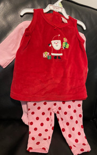 Baby Girl "first" Christmas outfit - NEW