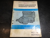 Volvo Penta AQ125A 2.1L, AQ145A 2.3L Engine Unit Workshop Manual