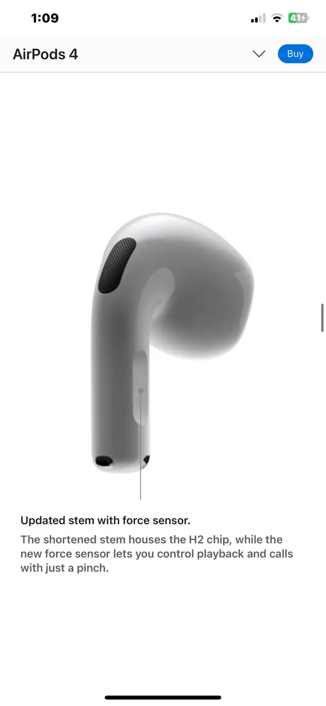 AirPods 4 in Headphones in City of Toronto - Image 2