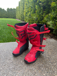 FOX racing mens adult comp boots size 10