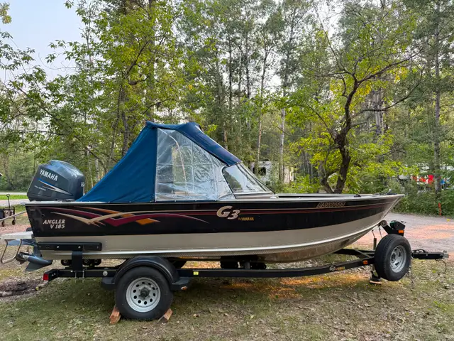 2006 Yamaha G3 Angler V185 with 150 HP 4-Stroke Yamaha Engine in Powerboats & Motorboats in Winnipeg - Image 7