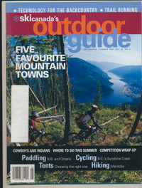 ORIGINAL SKI CANADA'S OUTDOOR GUIDE MAGAZINE SUMMER 2002