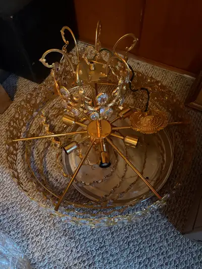 chandelier.( Gold plated), View more