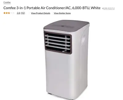 Commfree 6000 BTU Room Air Conditioner, View more