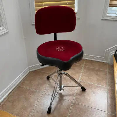 Roc-N-Soc Nitro Drum Throne w/ Backrest // Stool Seat Drum, View more