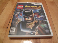 Jeu Wii Lego Batman 2 DC super heroes.