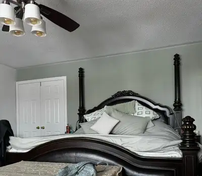 King Size Bed frame and dresser, View more