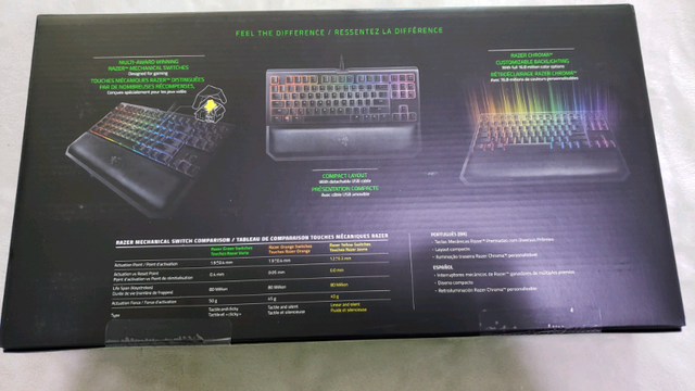 Brand New Blackwidow Chroma v2 Mechanical Gaming Keyboard in Mice, Keyboards & Webcams in Mississauga / Peel Region - Image 3