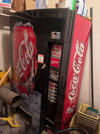 Coke vending machine