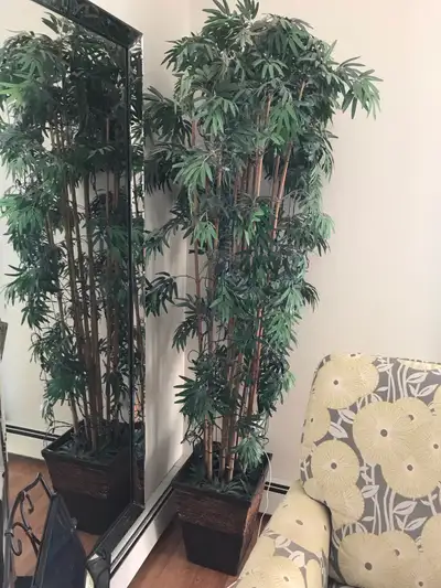Decorative artificial tree. Good condition. Approx. 7 ft tall x 32 in wide Pickup only. No deliverie...