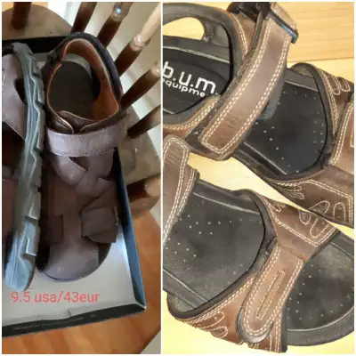 Sandales Rockport et  B.U.M. gr. 9,5 et 9usa, À partir de..., View more