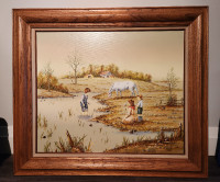 C. Carson Original Oil Canvas