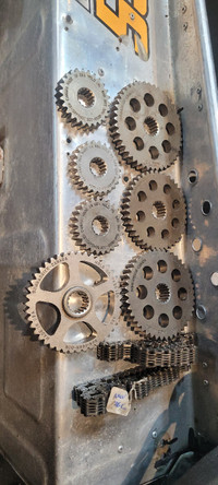skidoo gears and chains