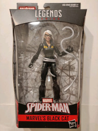 New Marvel Legends Spiderman Black Cat Felicia Hardy 6" figure