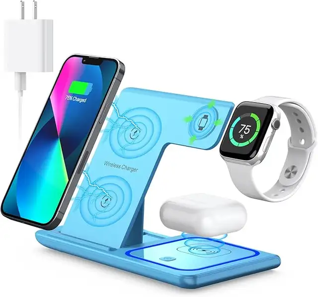 Station de recharge sans fil pour iPhone in Cell Phone Accessories in Gatineau - Image 2