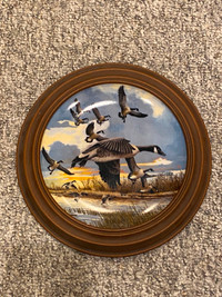 "The Landing" limited edition Collector's Plate By Donald Pentz
