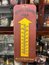Royal Crown Cola thermometer 