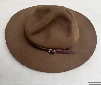 Official 1950s 1960s Vintage Boy Scout felt hat, View more