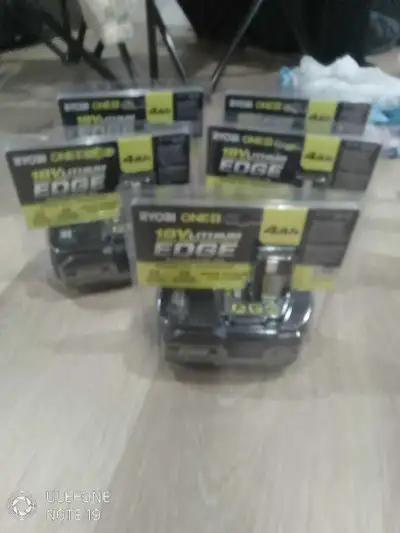 Ryobi 18v 4ah high performance edge batteries , View more