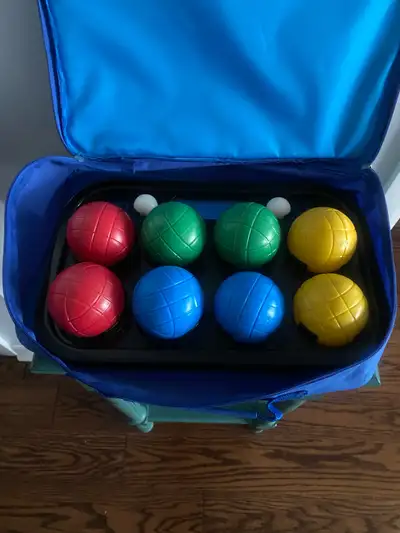 new travel size bocce ball game set, View more