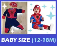 Halloween Costume --- Spider-Man (BABY Size, 12-18 Months)