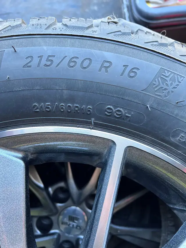 Michelin X-ICE Snow Tires 215/60R16 99H XL in Tires & Rims in Ottawa - Image 3