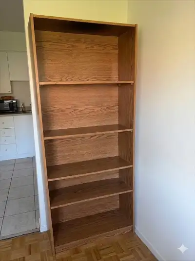 Wooden Bookshelf, View more