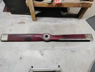 Vintage Wooden Airplane Propeller, View more