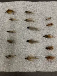 Hand tied flies for fishing 