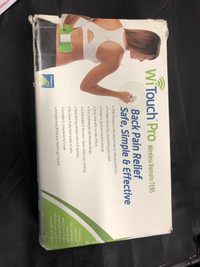 Wi touch pro wireless remote tens back pain relief