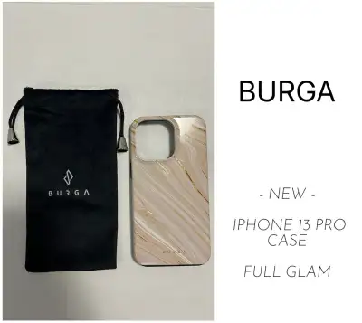 BURGA - NEW - FULL GLAM BEIGE IPHONE 13 PRO TOUGH CASE, View more