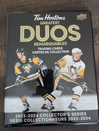 2024 Tim Hortons Duos Hockey Cards - Sealed Boxes + Cards