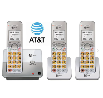 AT&T DECT 6.0 3 Cordless Phones with Caller ID, Handset, View more