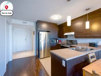 ️ PANORAMIC VIEW OF MONTREAL – 1BR CONDO FULLY FURNISHED FOR