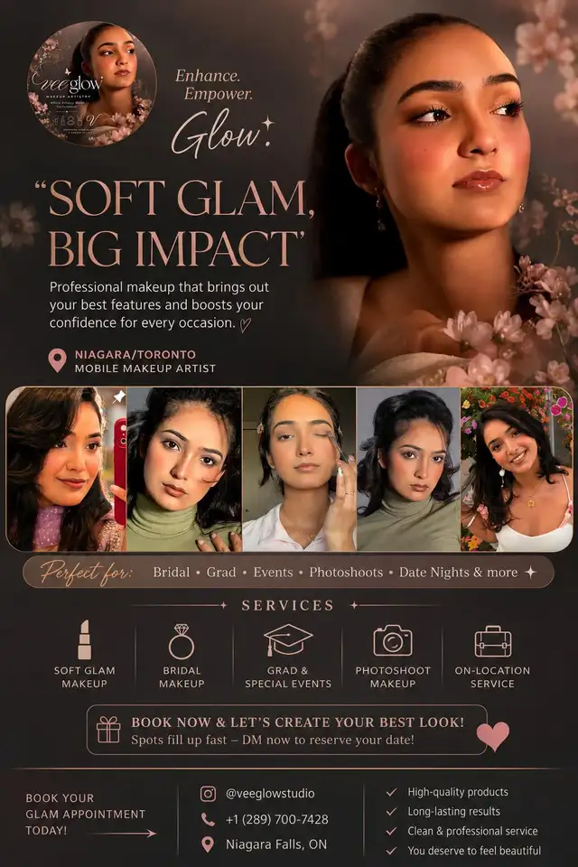  Mobile Hair & Makeup Artist | I Come to You! ✨
