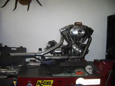 motor n trans .starter python 3 pipes.42 hsr carb plus tuner s&s gear drive cams worked heads with d...