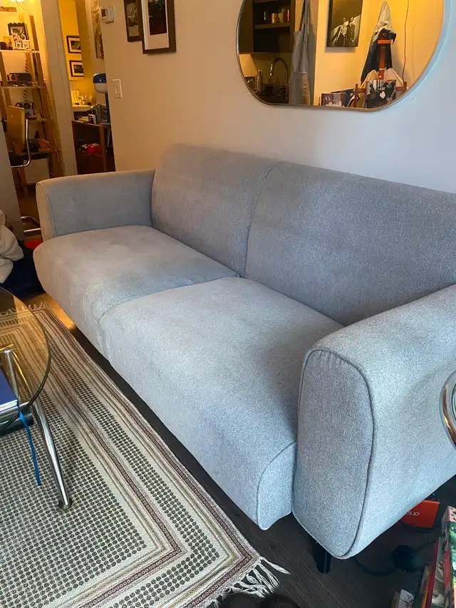 Moving Out Sale - Grey Structube Couch in Couches & Futons in City of Toronto - Image 4