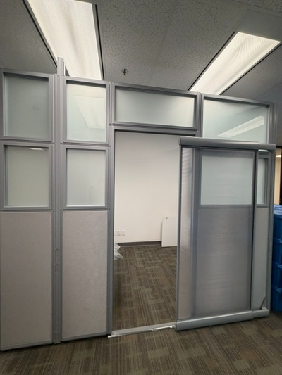Global privet offices 7x7x96" high with doors package deal $2800, View more