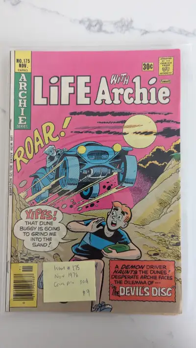 Life With Archie - comic - issue 175 - Nov 1976 Archie Comics F Please see my ads for other comics