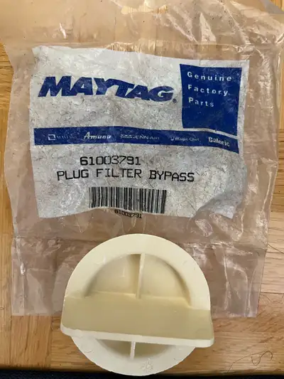 Maytag Plug Filter Bypass, View more