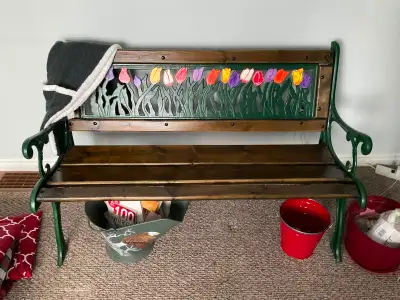 Front entrance Bench, View more