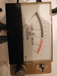 Radio cb jumbo meter