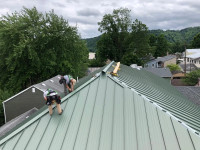 Tin roofing 
