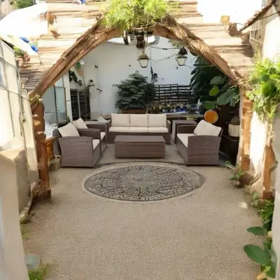 6-Piece Outdoor Patio Set w/ Storage , View more