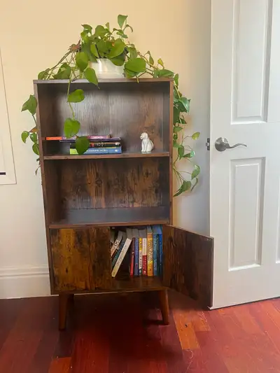 Mid-Century Style Bookcase – Excellent Condition, View more