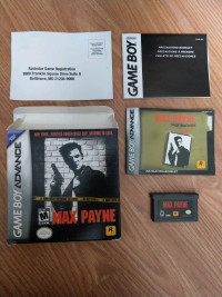 Max Payne Nintendo - Game Boy Advance - GBA  complete game