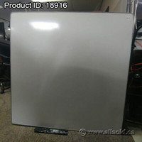 Steel Magnetic Whiteboard 48" x 48" with Marker Tray